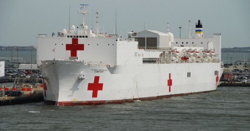 The American hospital ship USNS Comfort will be at Jérémie