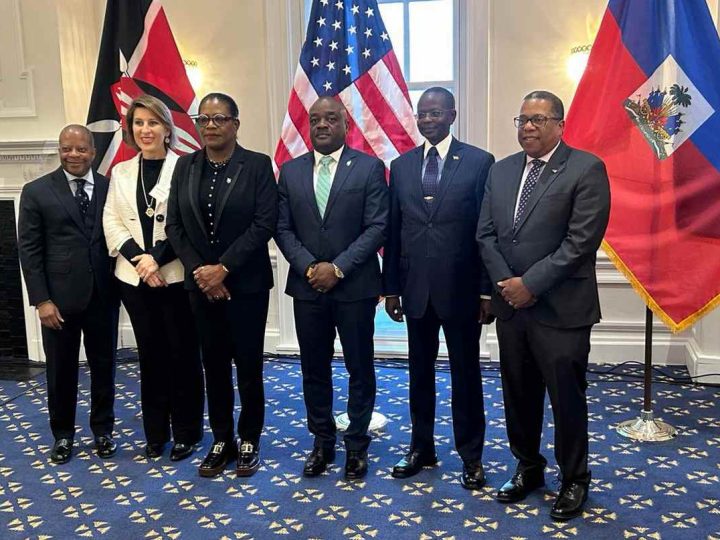Start of meetings in Washington for the deployment of Kenyan forces in Haiti