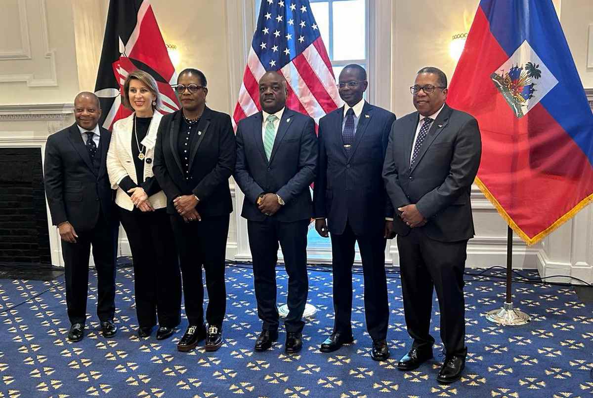 Start of meetings in Washington for the deployment of Kenyan forces in Haiti