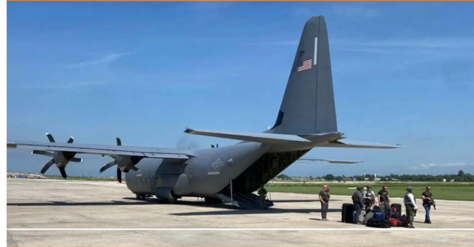 US Military Transport Plane Arrives for Multinational Security Mission in Haiti